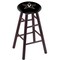 Holland Bar Stool Co Maple Counter Stool, Dark Cherry Finish, Vanderbilt Seat RC24MSDC - alternate 1